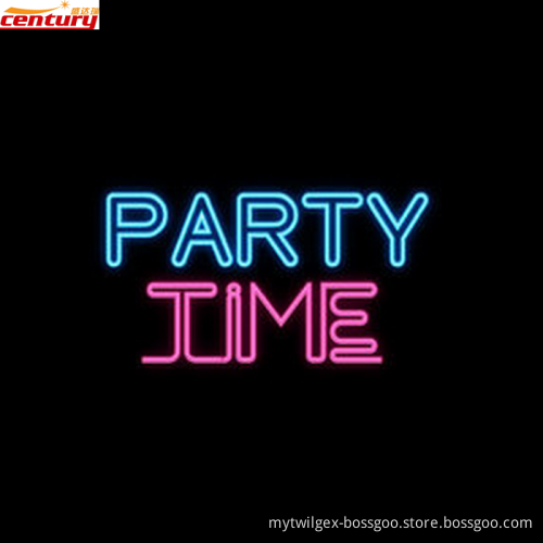 wholesale china factory price custom party time neon light sign